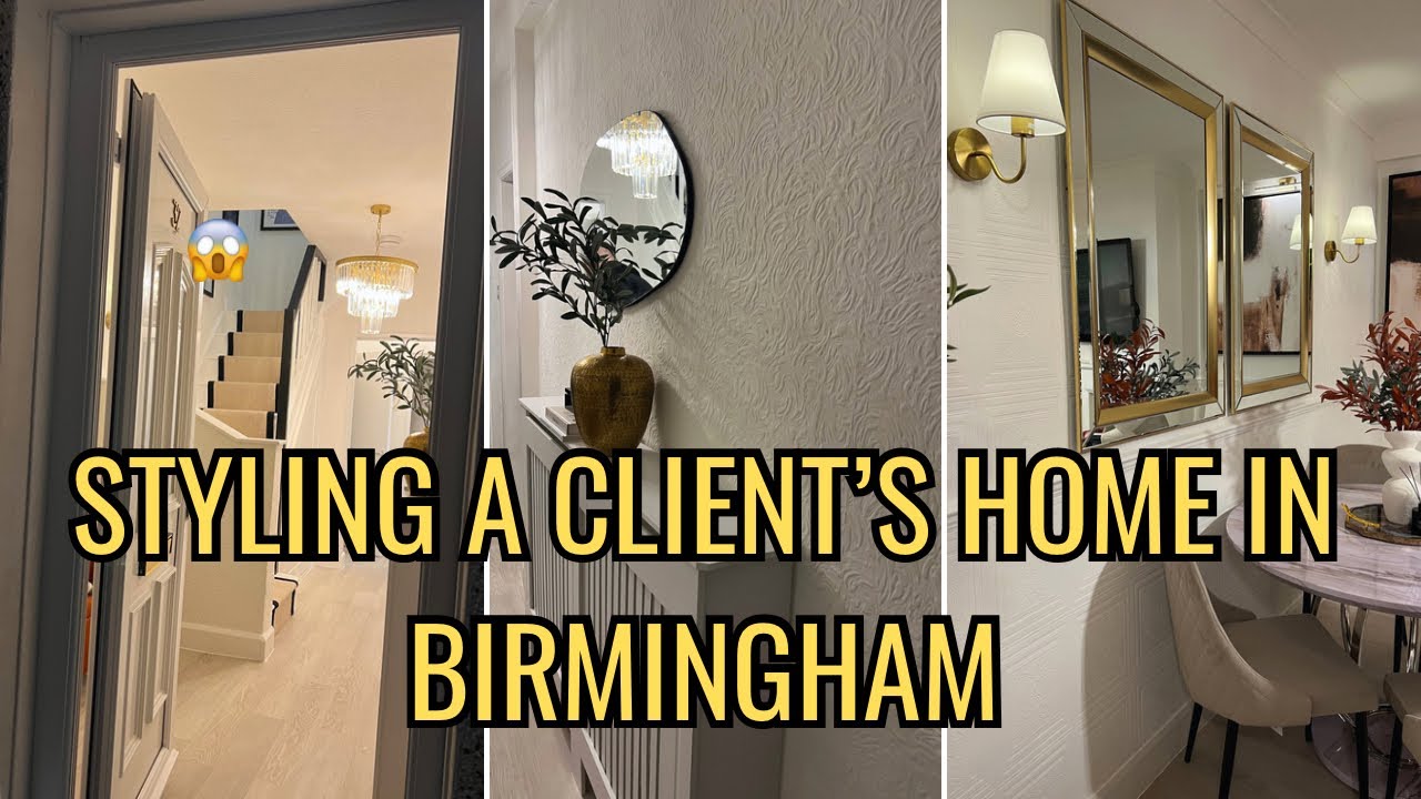 We Travelled to Birmingham to Style a Client’s Home| Taking Down Daughter’s Braids