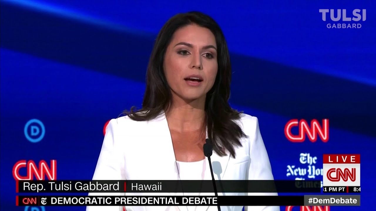 Watch the 6 minutes that has America searching Tulsi Gabbard
