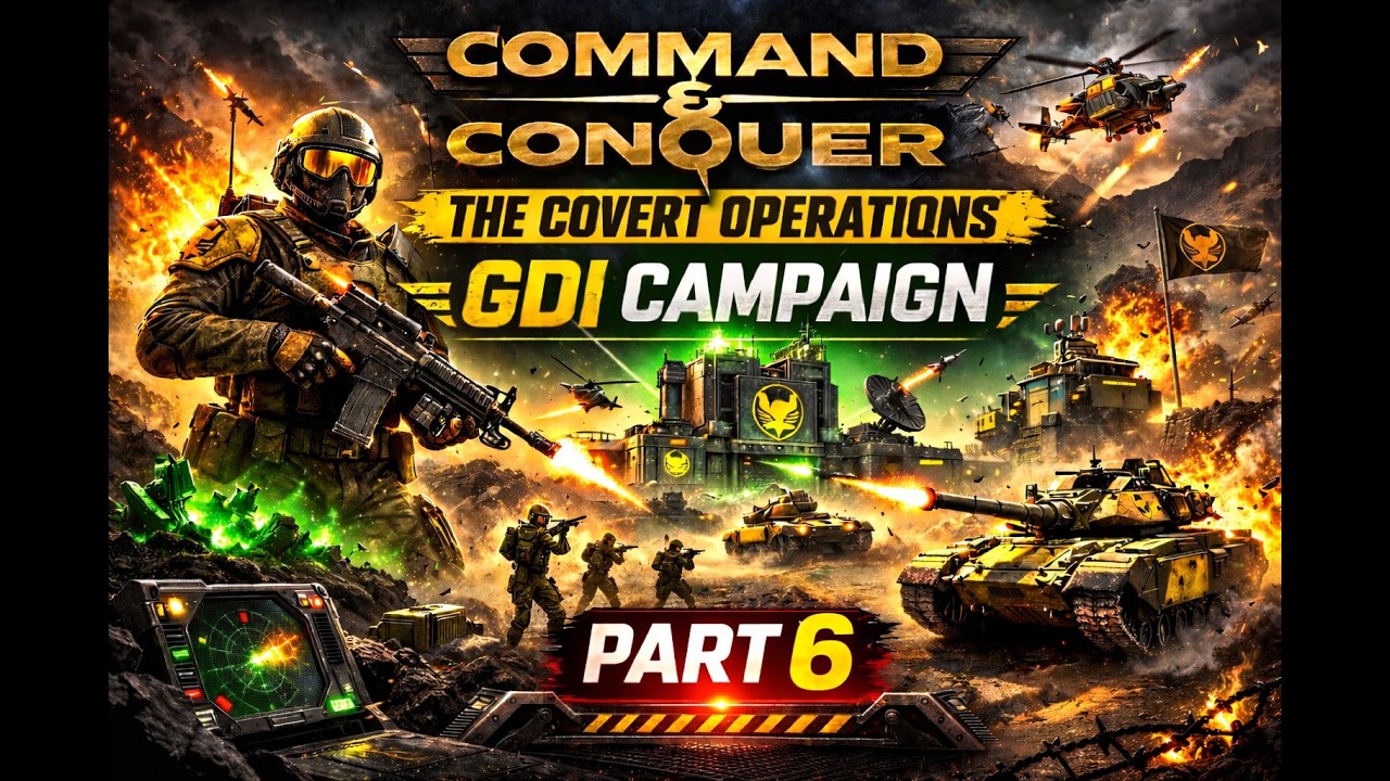 Command & Conquer: The Covert Operations – GDI Full Campaign Walkthrough (part 6)