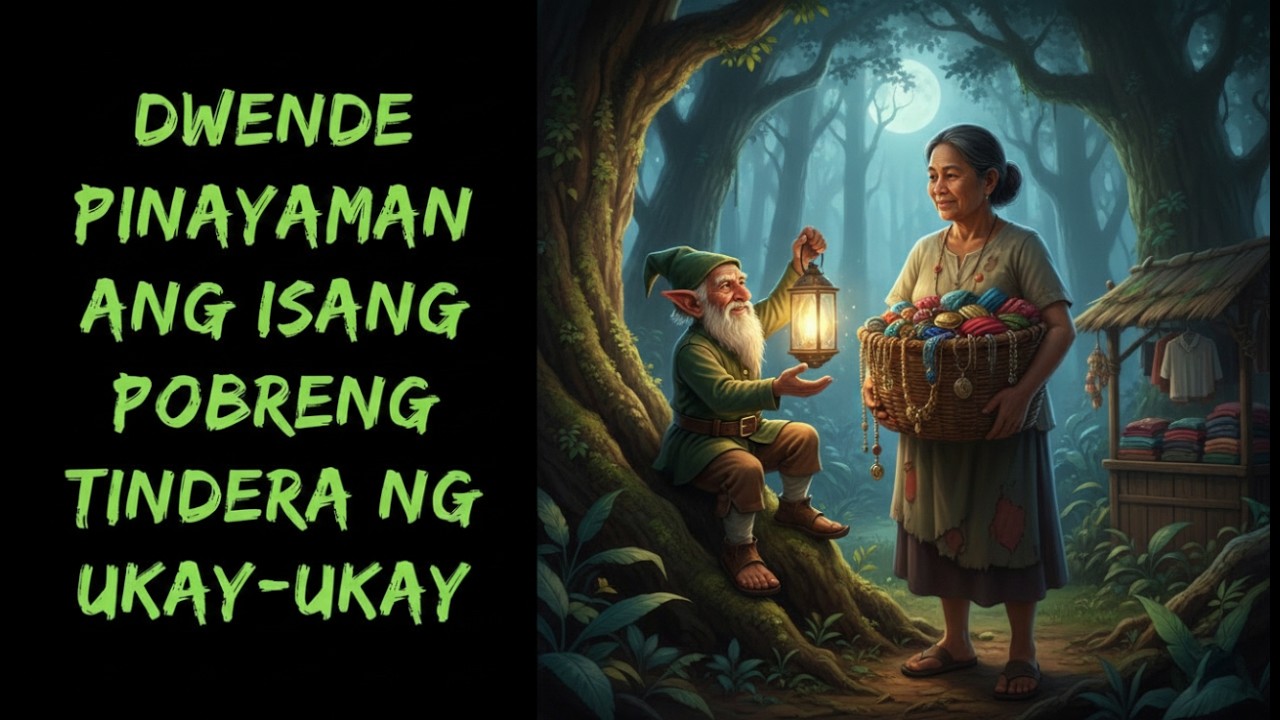 DWENDE, PINAYAMAN ANG ISANG POBRENG TINDERA NG UKAY-UKAY