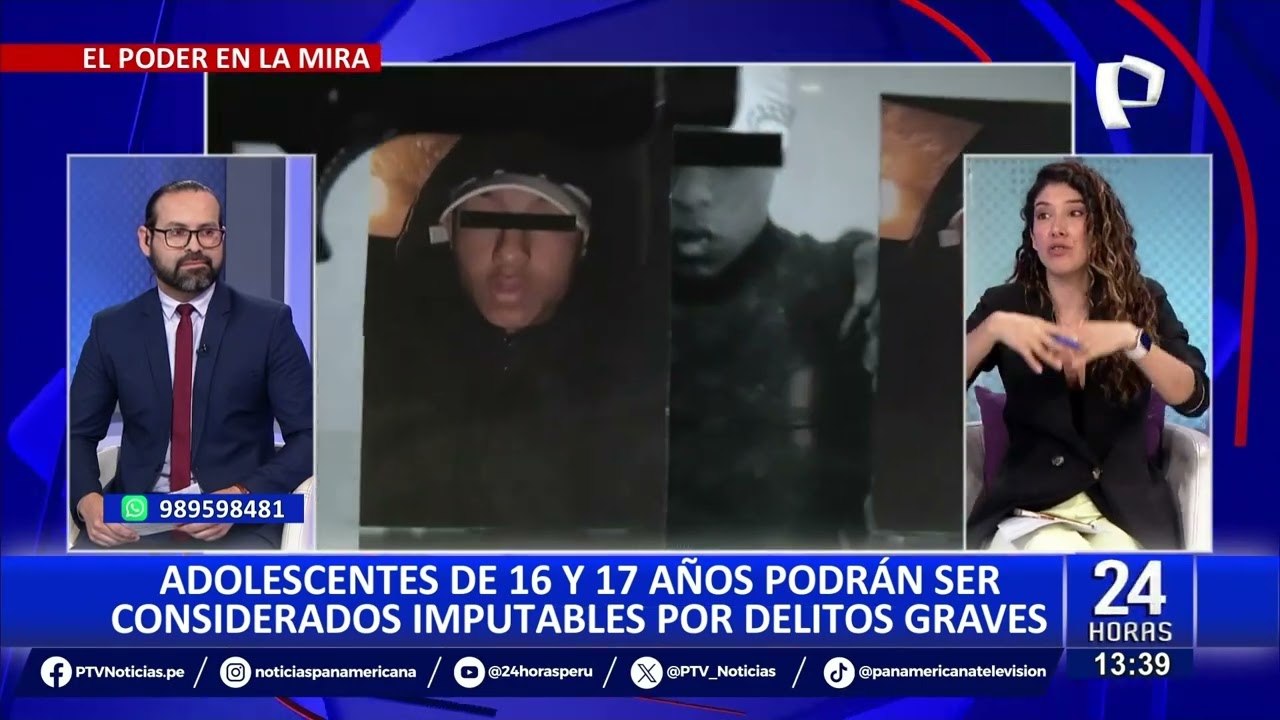 Adolescentes de 16 y 17 años podrán ser juzgados por crímenes graves