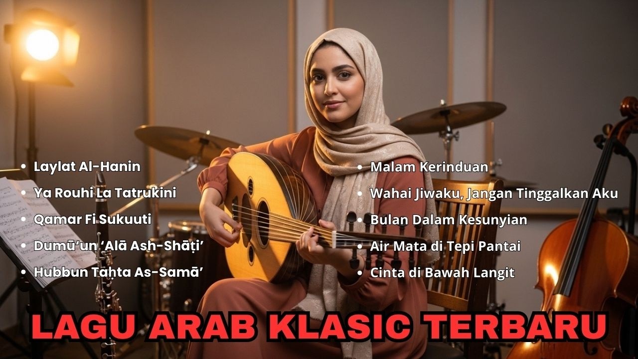 Lagu Arab Viral Tiktok Syahdu! Musik Arab Paling Baper Untuk Malam Sunyi