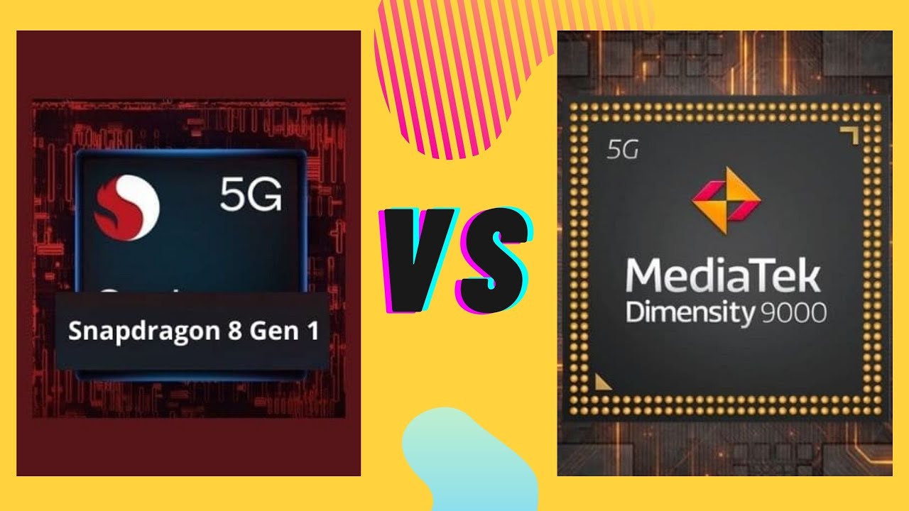 SnapDragon 8 Gen 1 VS Dimensity 9000!!! 