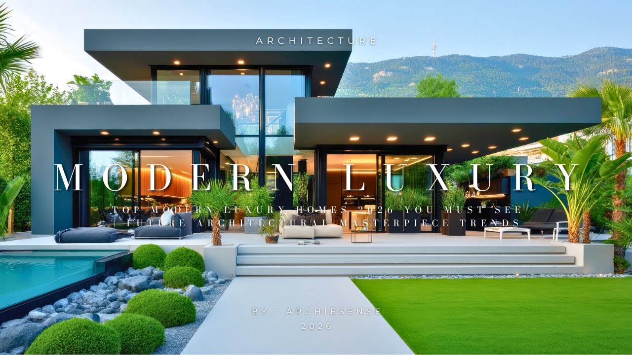 Modern Luxury House Design: Architectural Masterpiece Trends 2026 You Must See