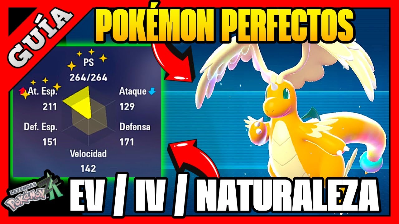 Cómo hacer POKÉMON PERFECTOS 💥 IVs, EVs, Naturaleza y Entrenamiento | Pokémon Leyendas Z-A