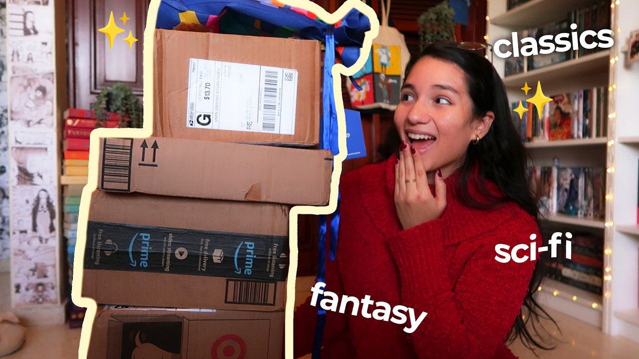 the BIGGEST book haul of 2025 📚🎁 classics, fantasy, danmei & more