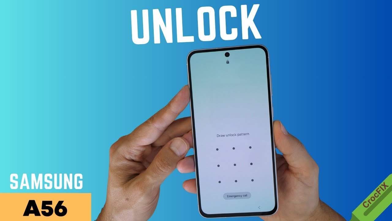 SAMSUNG A56 Unlock / Remove PIN / Password / Screen Lock / Reset
