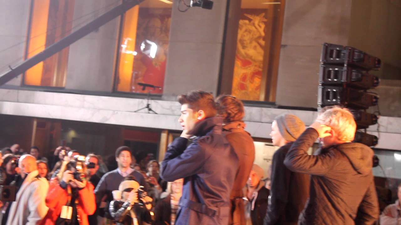 The Today Show 3/12/12 One Direction - What Makes You Beautiful (Soundcheck)