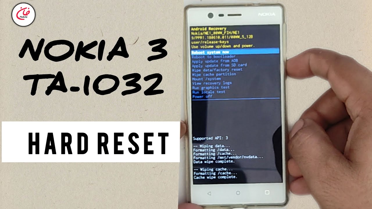 Nokia 3 (ta-1032)(ta-1011)(ta-1035) Hard Reset | How to remove forget pattern UNLOCK | factory reset