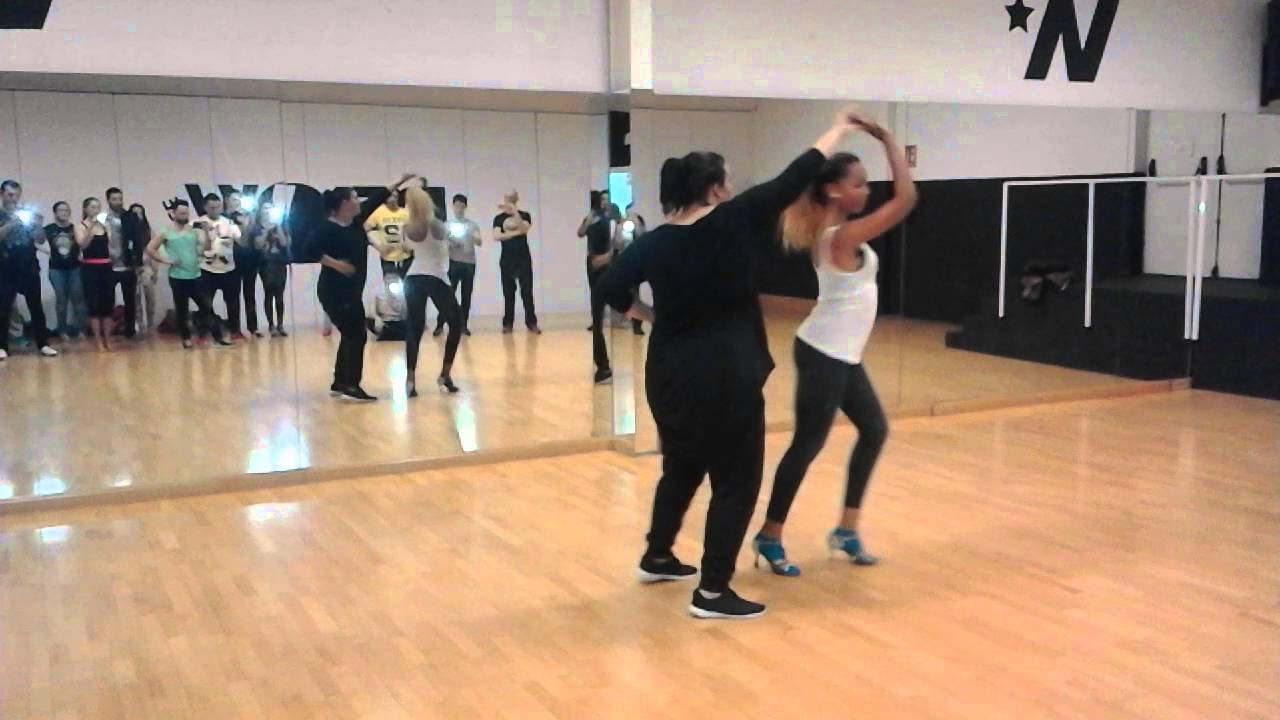 Salsa partnerwork on1 on2 Bersy Cortez y Noe