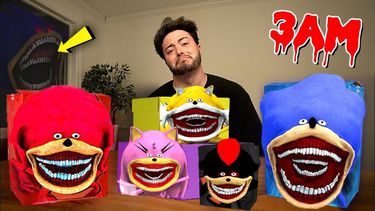 DO NOT OPEN ALL SHIN SONIC MYSTERY BOXES AT 3 AM!!