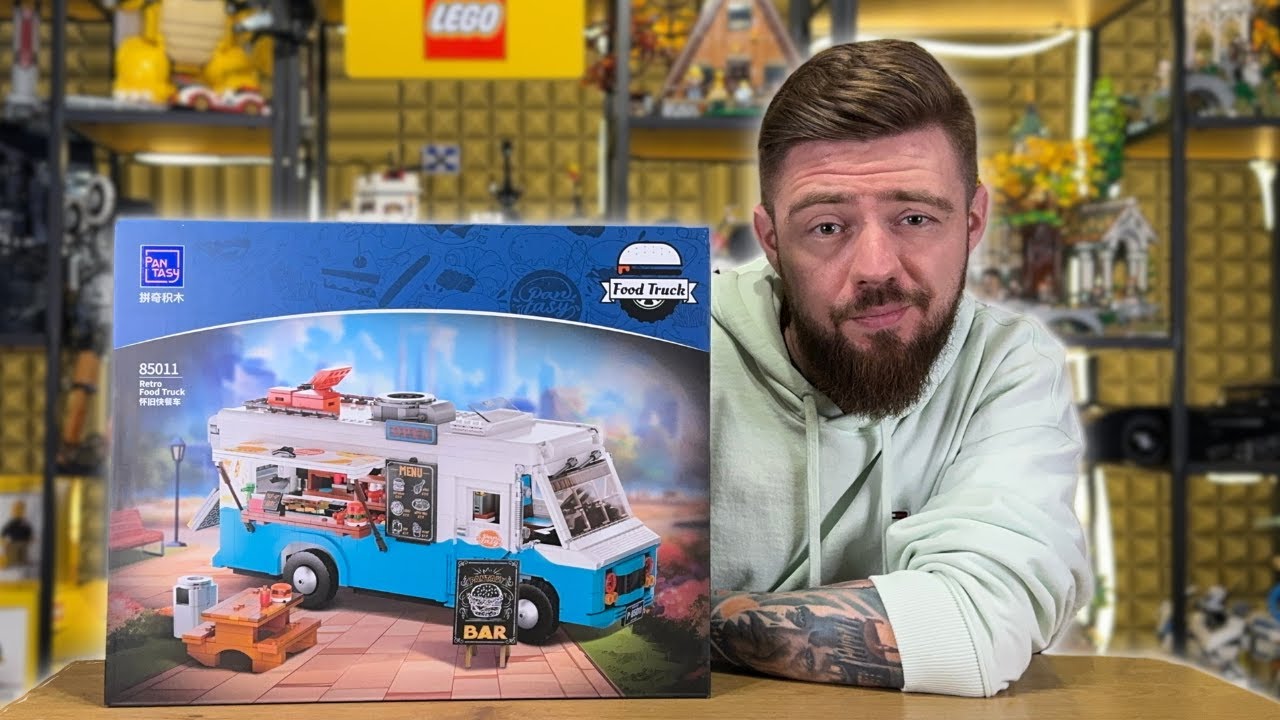OGROMNY FOOD TRUCK Z KLOCKÓW😲