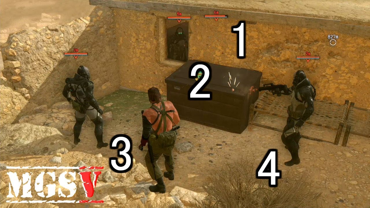 幻肢でのスカルズ４体を回収 MGSV / Phantom Limbs