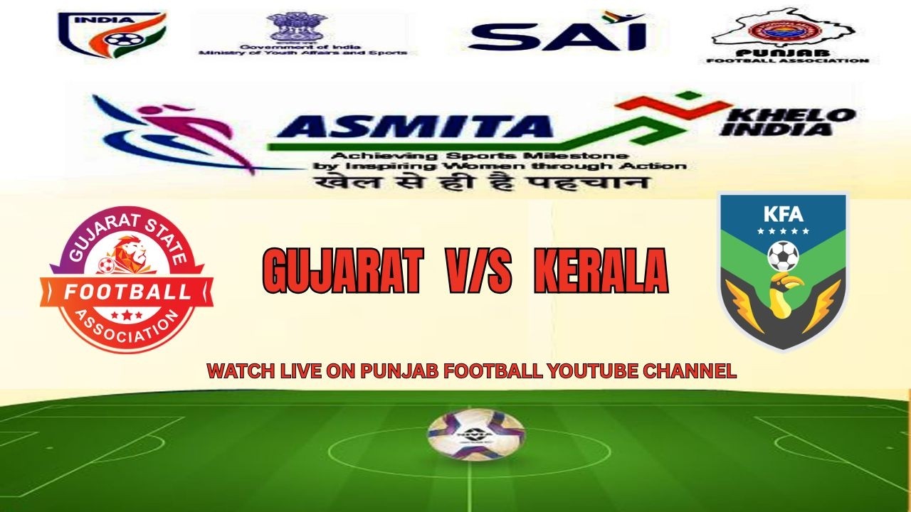 Gujarat  v/s  Kerala | ASMITA { UNDER-13 } NATIONAL FOOTBALL LEAGUE 25-26 | KHRRA -MAHILPUR. [ PUN ]