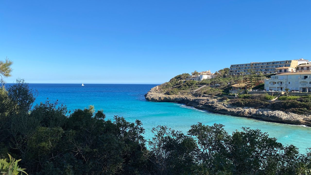 Cala Anguila | Cala Mandia ❤️| Top Strände 🏅im Osten von Mallorca | Türkis Blaues Wasser👍
