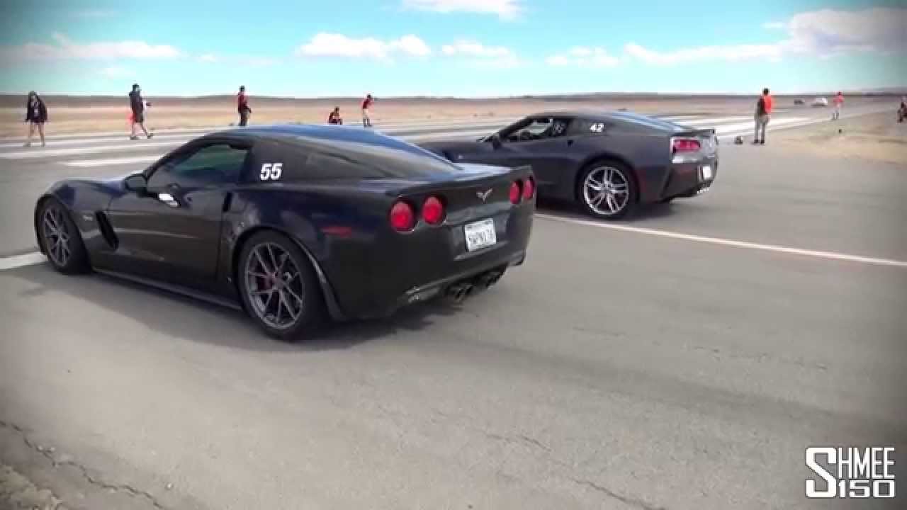 Corvette 630hp C7 Stingray vs 505hp C6 Z06 - Shift S3ctor