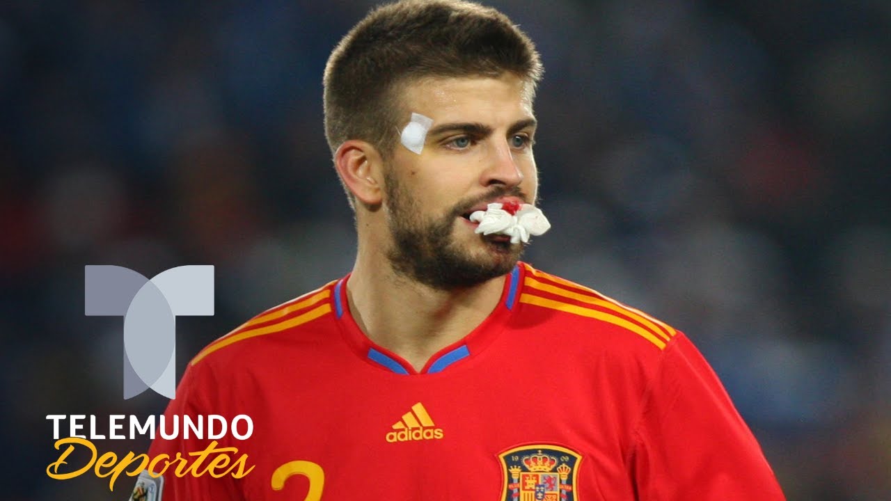 PIQUÉ:  “Me rompí la cara por España, ¡VIVA EL REY!” | Telemundo Deportes
