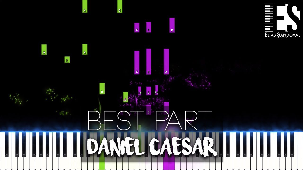 Best Part - Daniel Caesar & H.E.R. (Piano Tutorial) | Eliab Sandoval