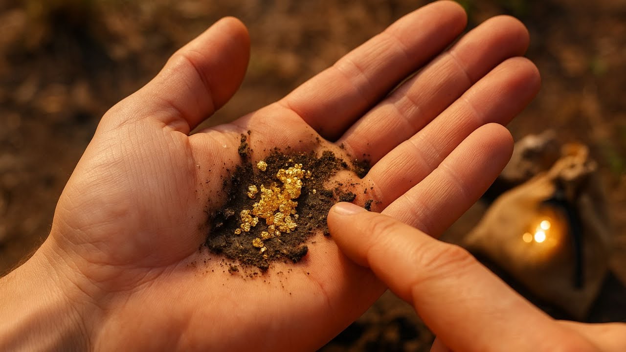 Si ves estos patrones de rocas, es posible que estés parado sobre oro