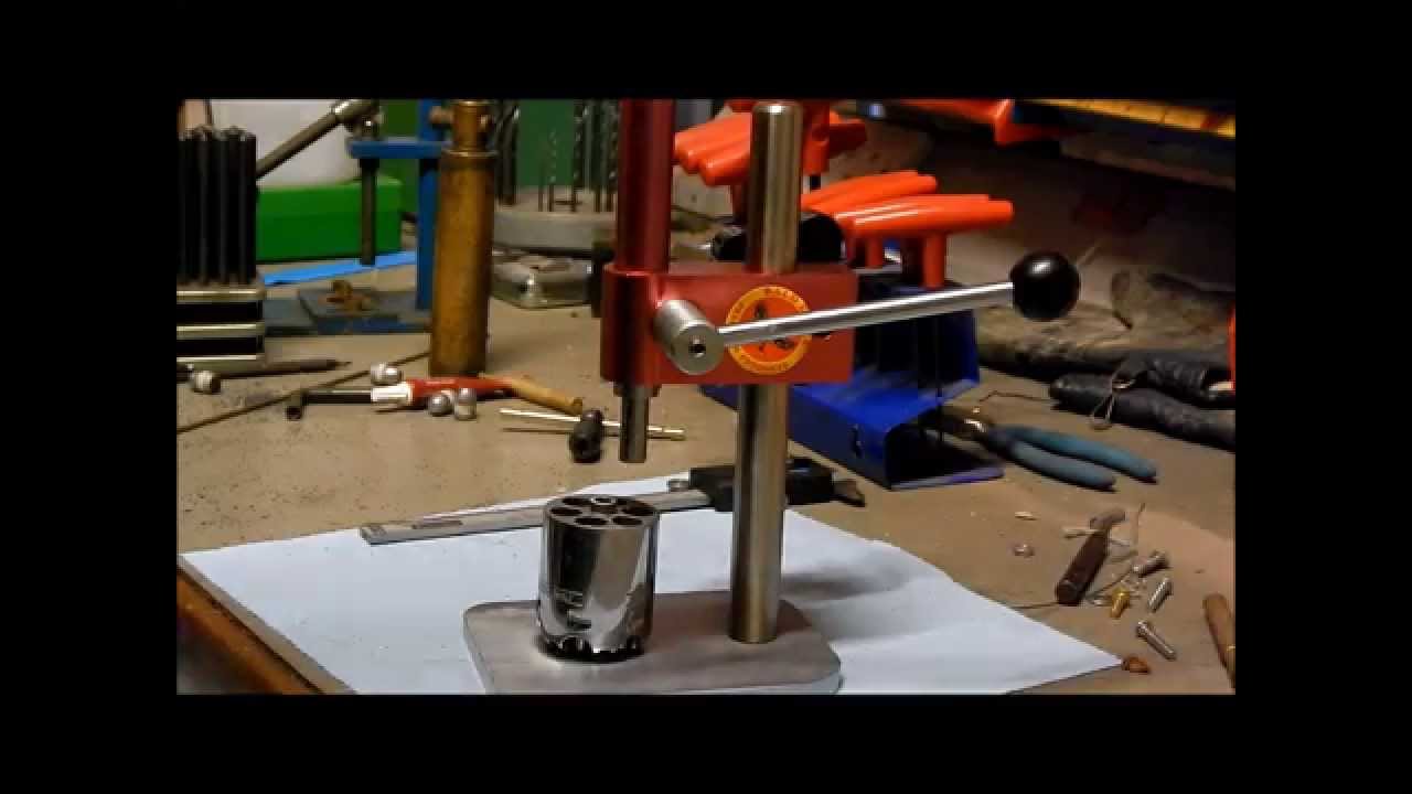 A Cylinder Loading Press for a Percussion Revolver