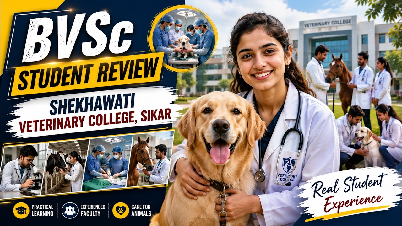 (VIDEO - A) BVSc Student Review | Shekhawati Veterinary College Sikar | #Shorts