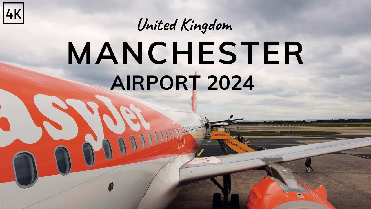 Manchester Airport Walking Tour 4K - Terminal 1 - 2024 (60fps)