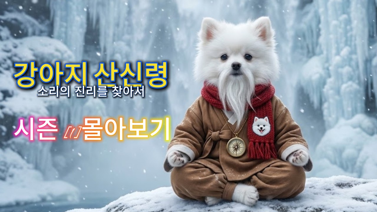 [통합본]🔥5분 순삭! 힐링 강아지 소리 도사의 '진리를 찾아서'(시즌 1 몰아보기)🔥