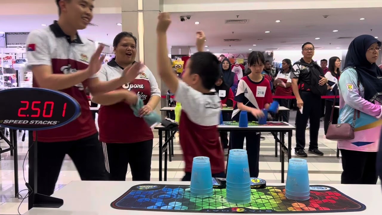PRELIMS Ng Yu Ze : Kejohanan Sukan Stacking Pendidikan Khas Negeri Johor 2024