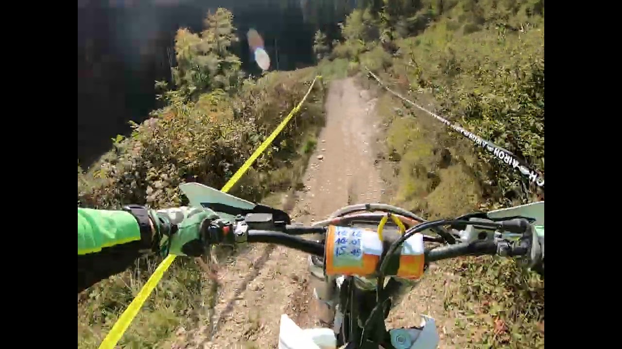 GARA CAMPIONATO ENDURO VENETO ENEGO (VI) 2 GIRO LINEA 01 10 23