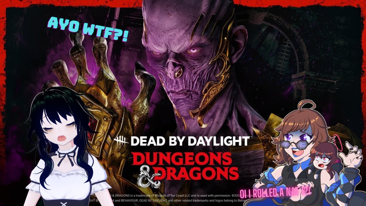 DBD & Squill with Friends Stream   #dbd #vtuber #anime