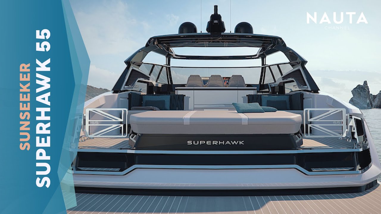 2MLN Yacht Sunseeker superhawk 55 - POV boat tour esterni e cabine