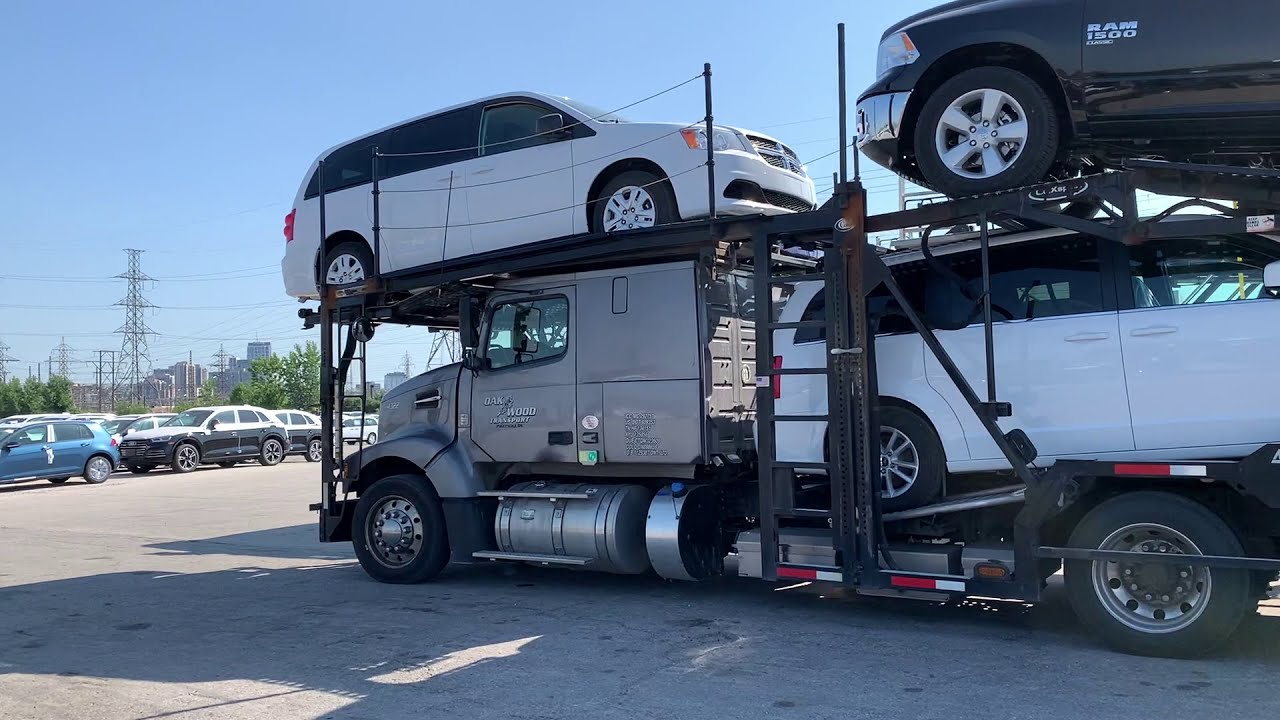 Car Carrier 💥 North Bay ‼️ Volvo truck & CX-09LS Cottrell trailer 🤷‍♂️ N. American Market 🇨🇦🇺🇸