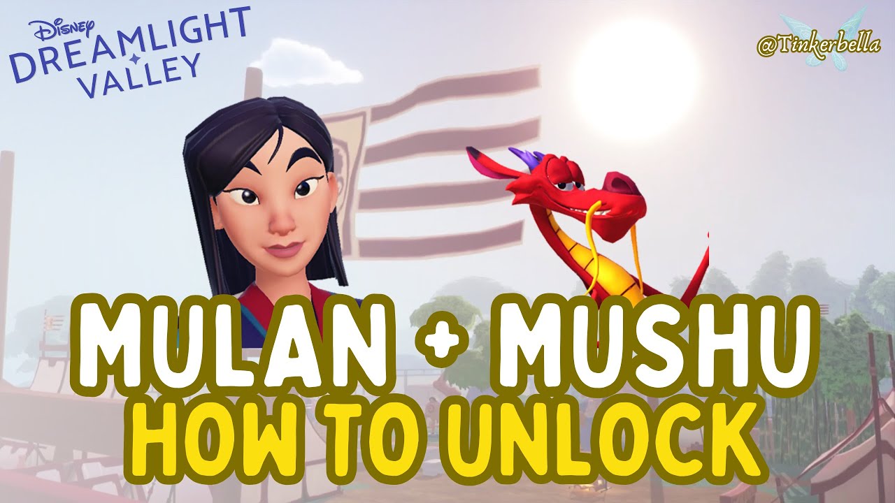 MULAN & MUSHU - How to unlock walkthrough