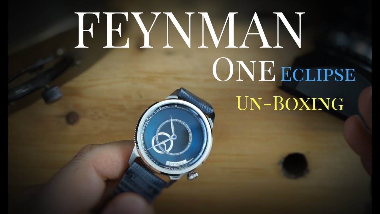 Feynman One Eclipse Unboxing - Mechanical Eta 7001 - Out Of The Ordinary Dress Watch .