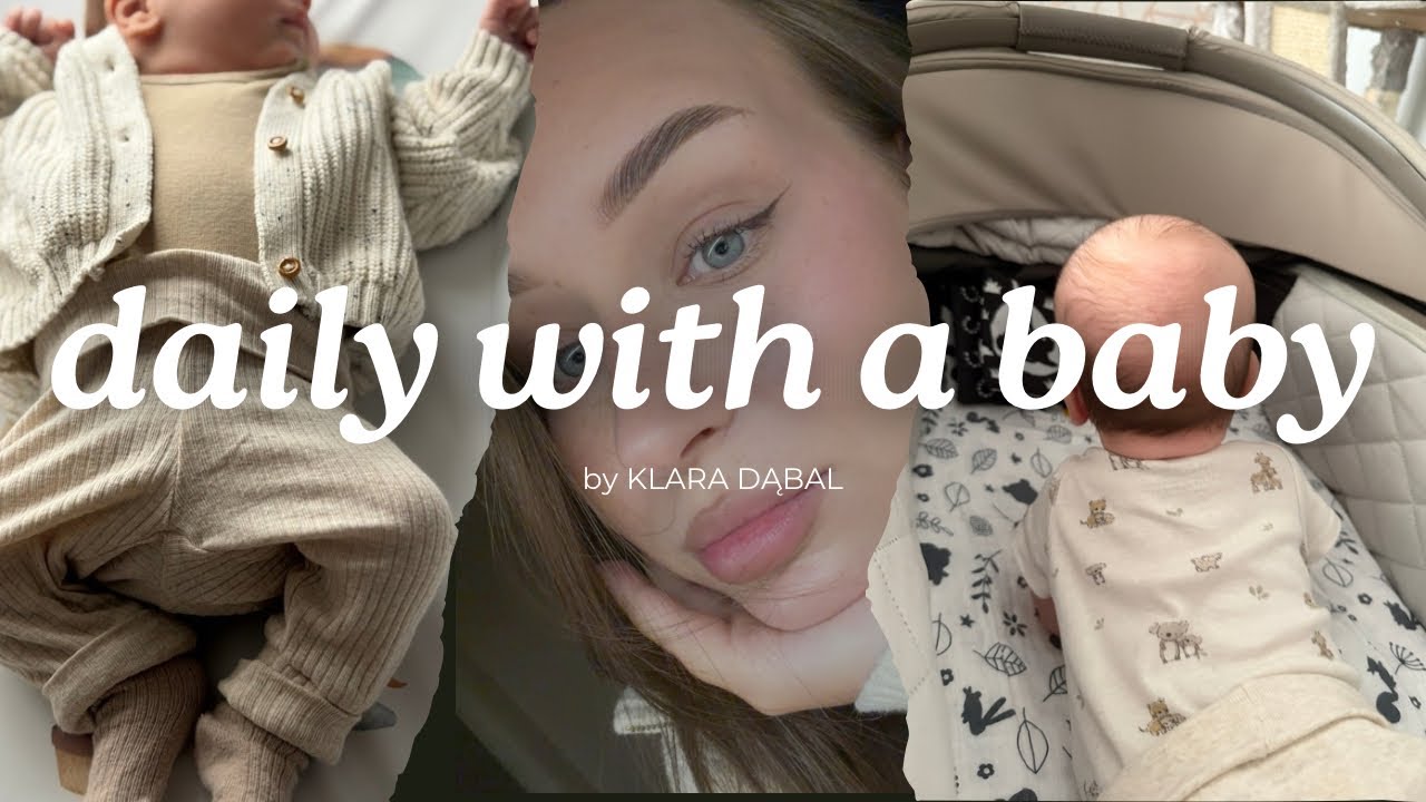 DAILY WITH A BABY | Wieczorna rutyna z 2 miesięcznym dzieckiem 
