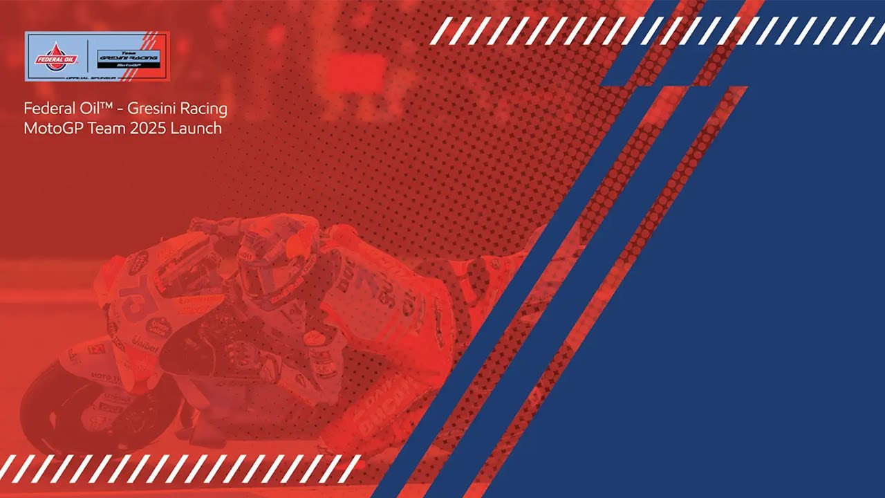 Federal Oil - Gresini Racing MotoGP Team 2025 Launch