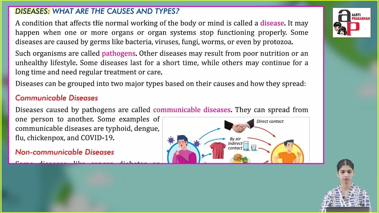 Ch 3 | Aarti Prakashan |Science| Class 8 | Health : The Ultimate Treasure | For children