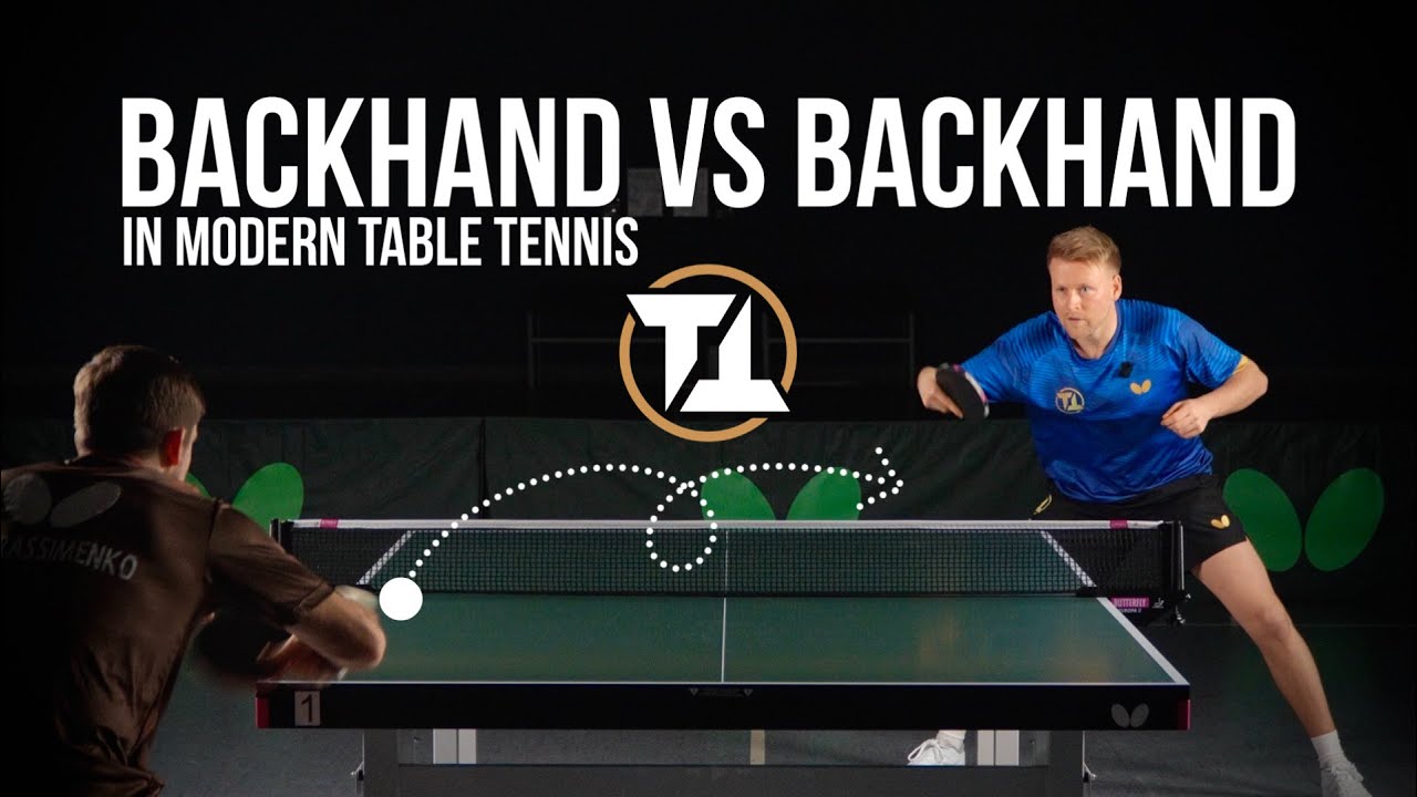 BACKHAND VS BACKHAND IN MODERN TABLE TENNIS 🏓 | TT ACADEMY FLORITZ X KIRILL GERASSIMENKO