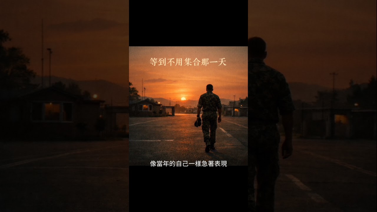等到不用集合那一天｜一段軍旅歲月的最後倒數