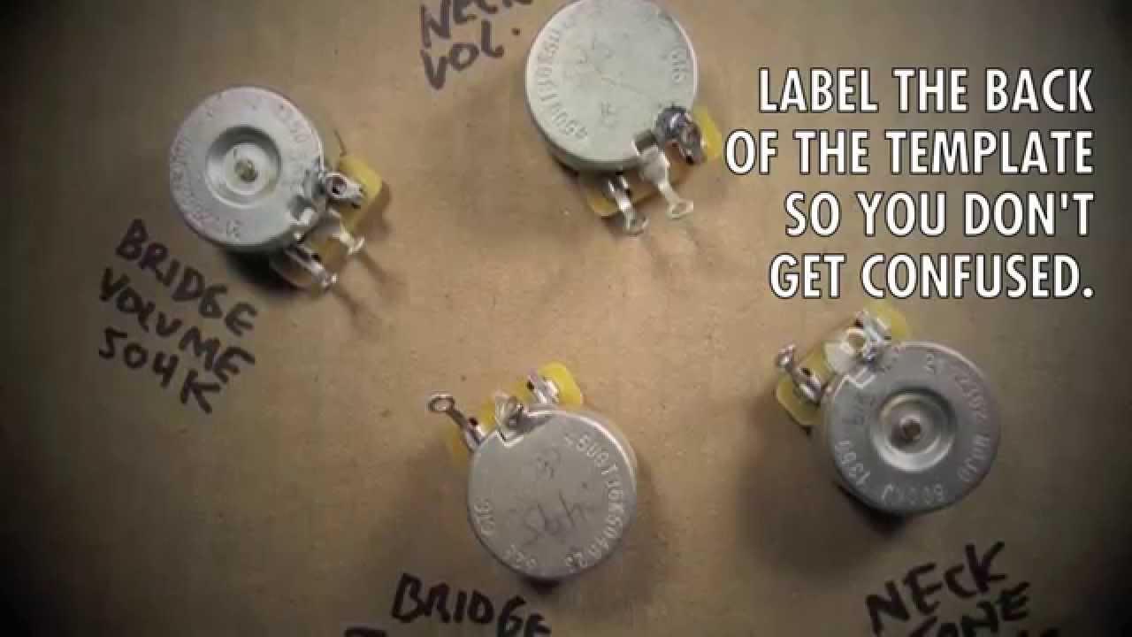 Stephens Design Pickups 50's Les Paul Wiring Tutorial Part One