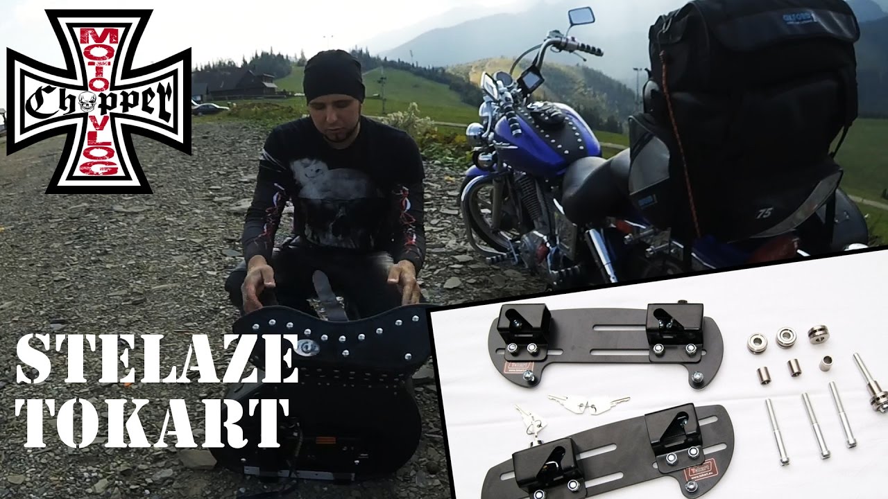 Zdejmujesz - zakładasz sakwy na tripie Tokart mocowania ✔