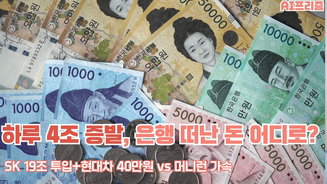 은행서 하루 4조 빠진 돈의 행방 [AI PRISM]