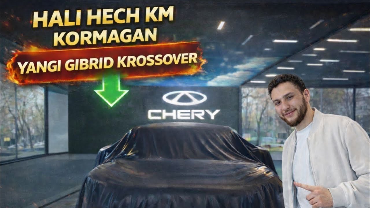 YANGI CHERY GIBRID UZB da! 🇺🇿Bozorni larzaga keltirdi 🔥 