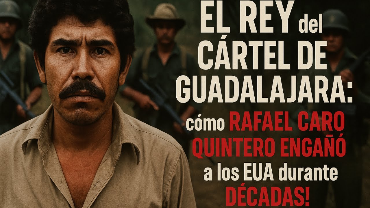 "EL REY del CÁRTEL DE GUADALAJARA: cómo RAFAEL CARO QUINTERO ENGAÑÓ a los EUA durante DÉCADAS!"