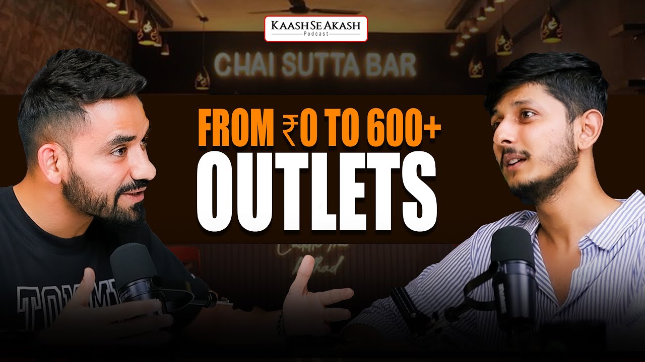 He Hated Chai… Then Built a 600+ Outlet Empire! ft. Anubhav Dubey | CEO @ChaiSuttaBar