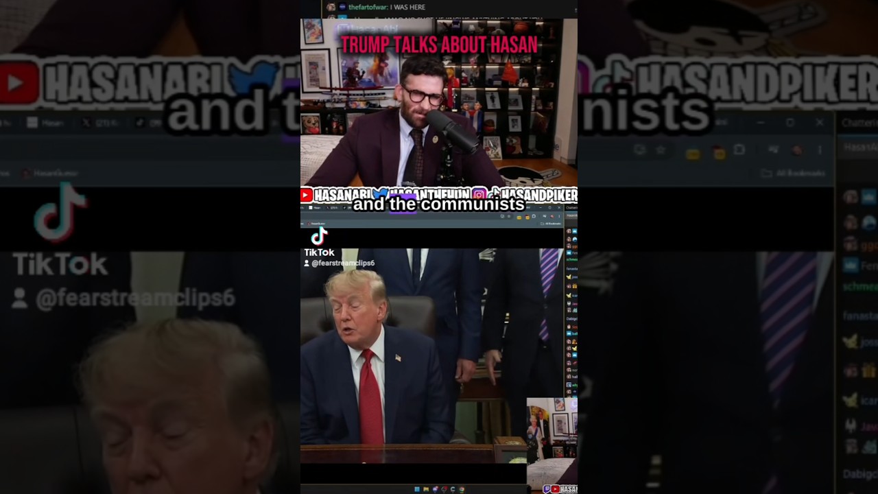 Trump talks about Hasan