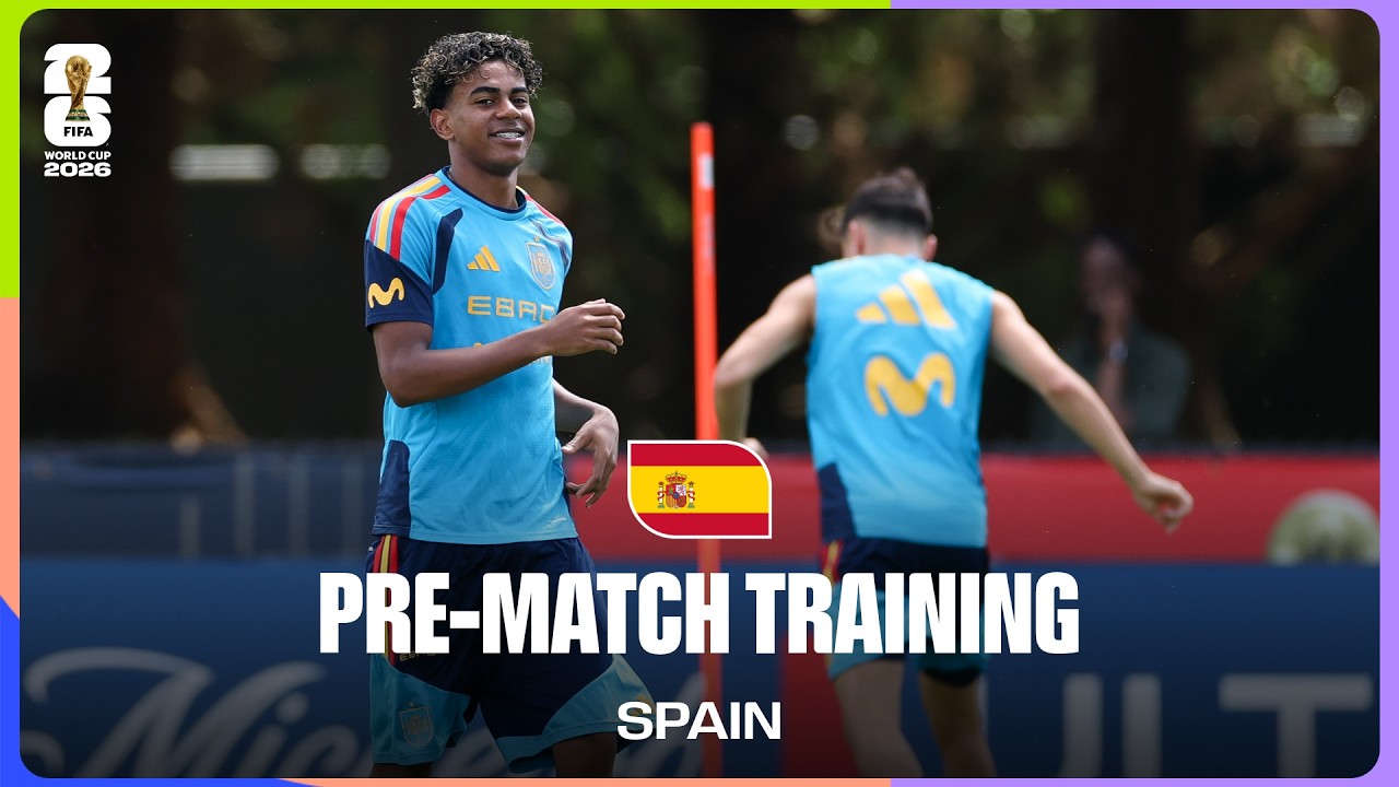 Spain Train Before Austria | FIFA World Cup 2026&trade;