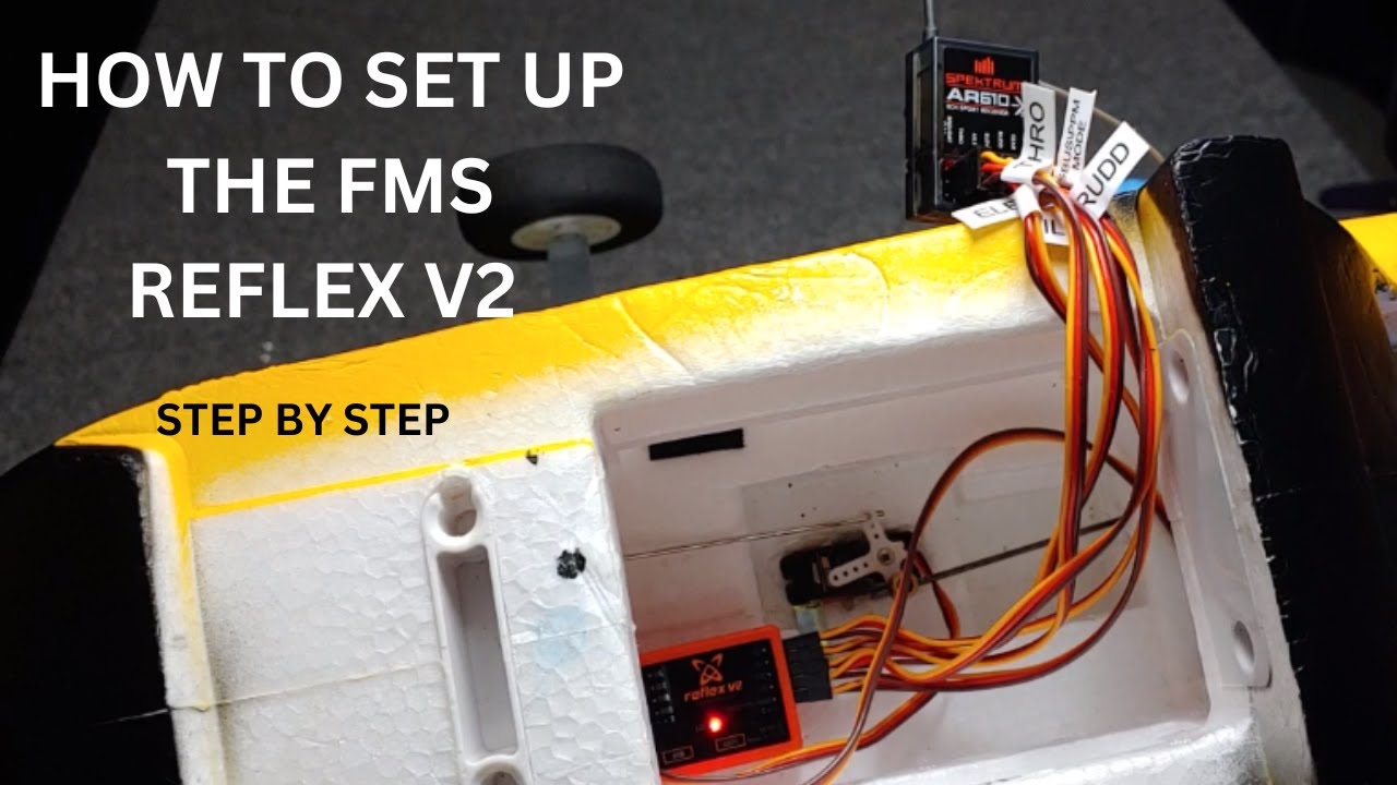 КАК ПОДКЛЮЧИТЬ FMS REFLEX V2 PNP RC САМОЛЕТ. ПОШАГОВЫЕ ИНСТРУКЦИИ, ЛЕГКО ВЫПОЛНЯТЬ