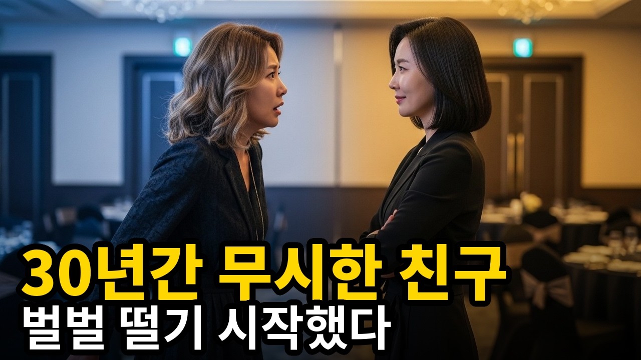 촌스럽다고 비웃더니 내 정체 알자 벌벌 떨었다