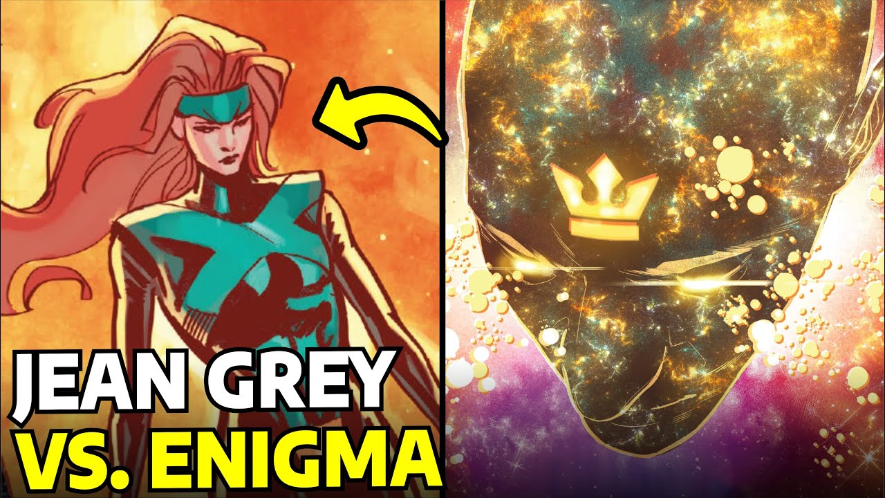 JEAN GREY VS ENIGMA! QUEDA DA CASA DE X! X-Men Forever #4